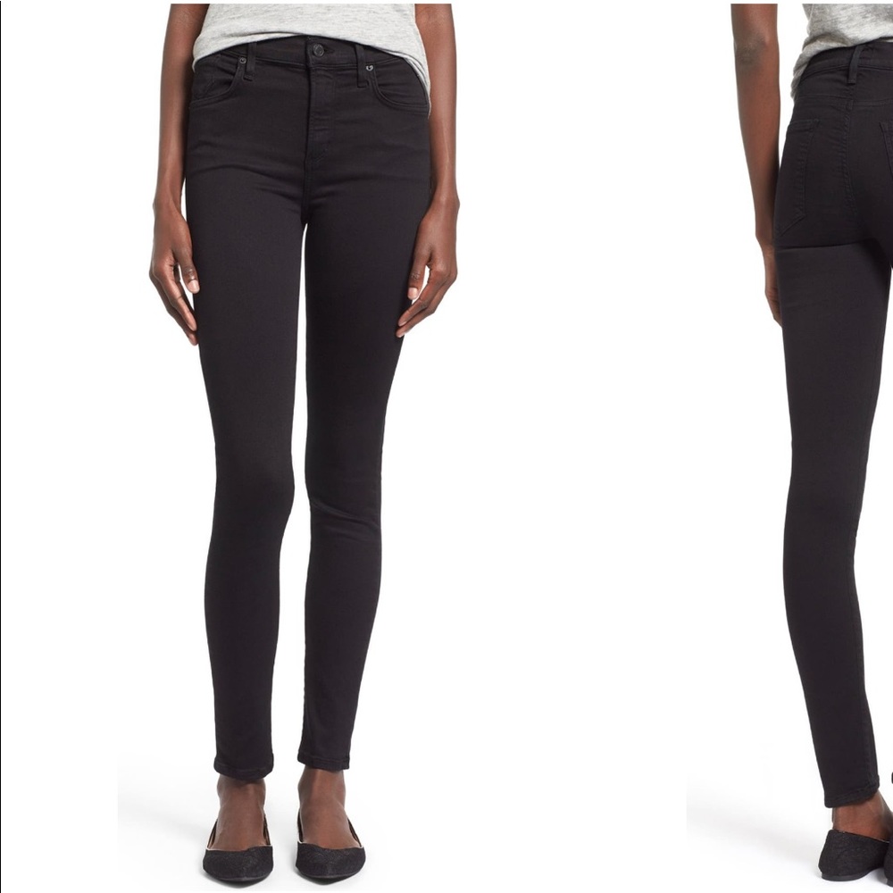 AGOLDE Sophie High Waist Skinny Jeans (size 28)